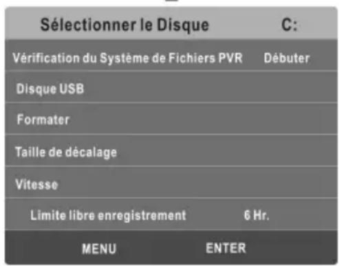 CHANGHONG LED28C2000S - - Système Fichier PVR (En mode DTV) - 1