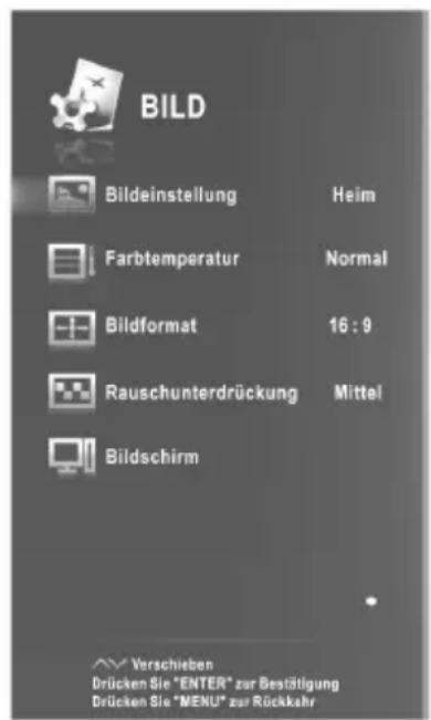 CHANGHONG LED39B2510IS - Einstellendes, BILD " - 1