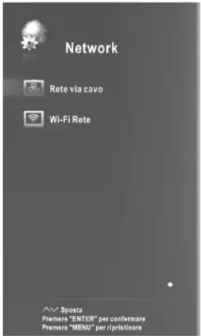 CHANGHONG LED39B2510IS - Configurazione della rete con cavo - 1