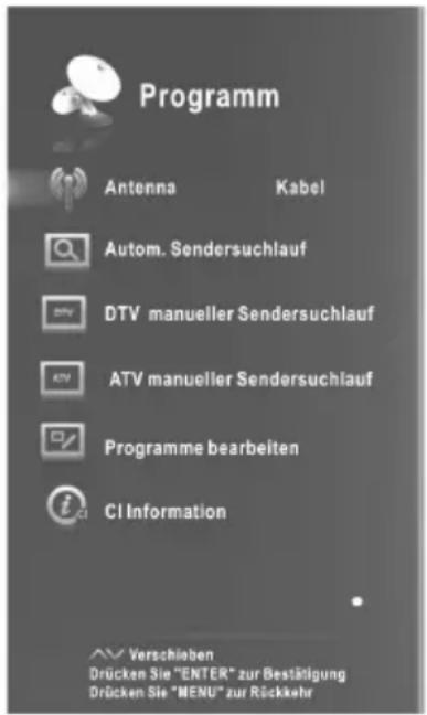 CHANGHONG LED39B2510IS - ■ DTV manueller Sendersuchlauf - 1