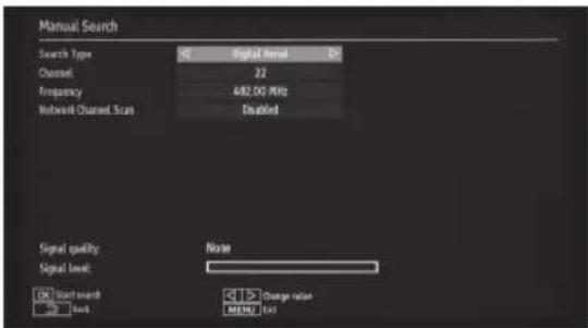 PEAQ PTV461100-M - MANUAL CHANNEL SCAN - 1