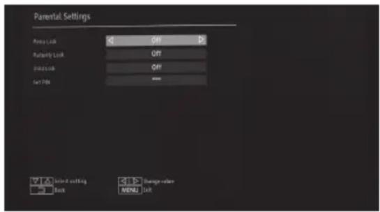 PEAQ PTV421100 - RESTRIZIONI DI VISIONE - 1