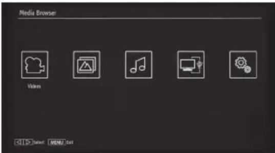 PEAQ PTV321100-B - Mediabrowser - 1