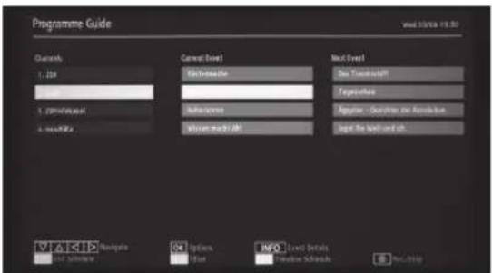 PEAQ PTV321100-B - NAVIGEREN DOOR DE EPG (ELEK- TRONISCHE PROGRAMMAGIDS) - 1
