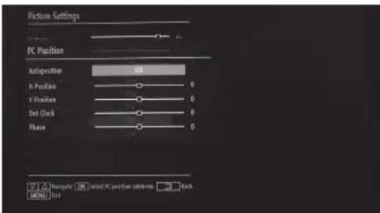 PEAQ PTV321100-B - BILD EINSTELLUNGEN - 3
