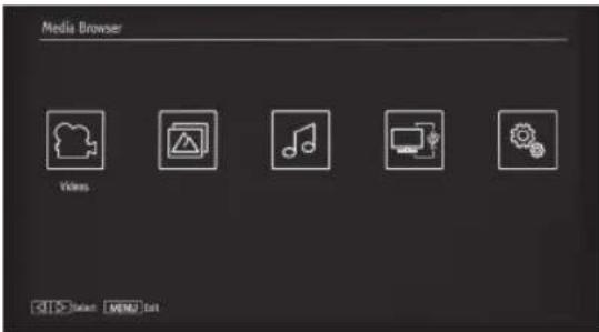 PEAQ PTV321100-B - Media Browser - 1
