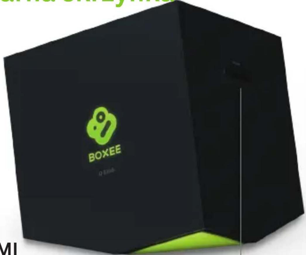 D-LINK DSM-380 Boxee Box - Mała, czarna skrzynka - 1