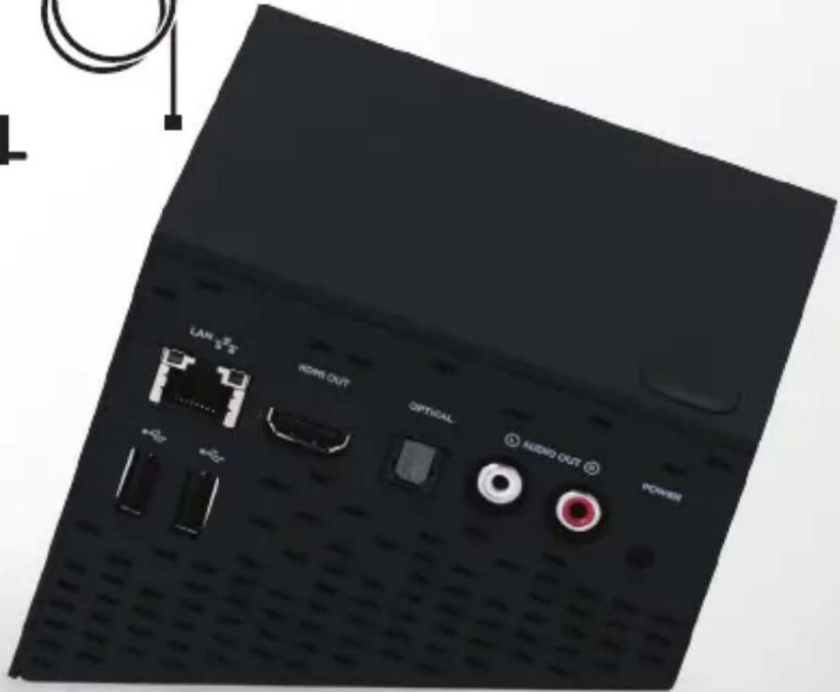D-LINK DSM-380 Boxee Box - Tápellátás HDMI - 2