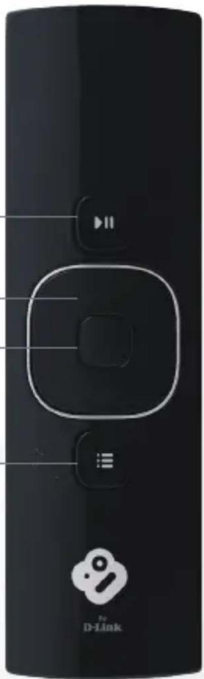 D-LINK DSM-380 Boxee Box - Το τηλεχειριστήριο διπλής όψης - 1