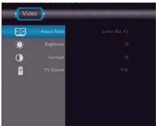 EMTEC Movie Cube S700 - Changing Video Settings - 1