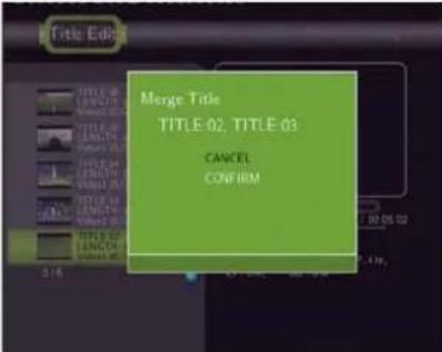 EMTEC Movie Cube S700 - Title Edit Menu - 5