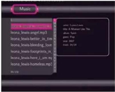 EMTEC Movie Cube S700 - Music Library - 8