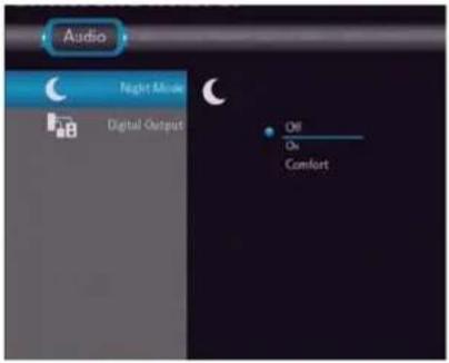 EMTEC Movie Cube S700 - Changing Audio Settings - 2