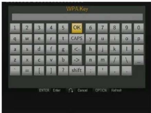 EMTEC Movie Cube V700H - WEP / WPA Sleutel invoeren - 1