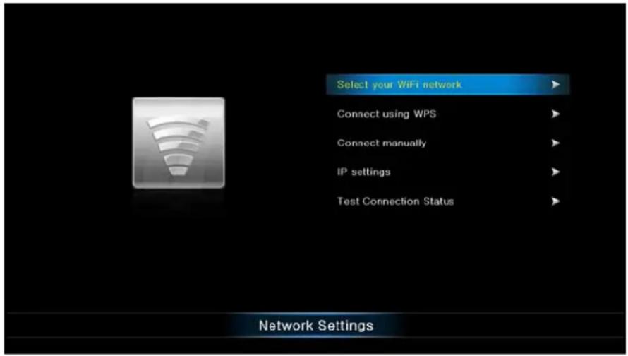 NETGEAR NeoTV NTV300 - Network Settings - 1