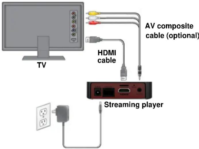 NETGEAR NeoTV NTV300 - Connect to the TV - 1