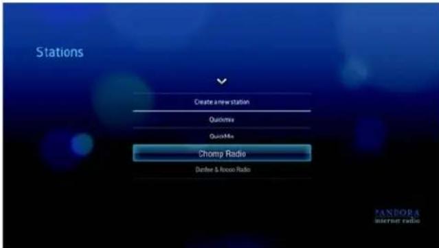 WESTERN DIGITAL TV Live - Pandora stations reminders - 4