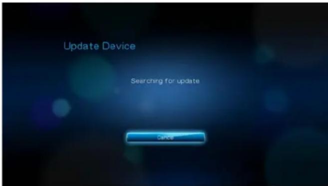 WESTERN DIGITAL TV Live - Update Device - 2
