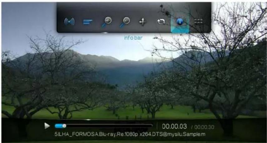WESTERN DIGITAL TV Live - Displaying the Video Information Panel - 2
