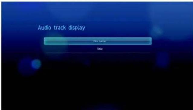 WESTERN DIGITAL TV Live - Audio track display - 1