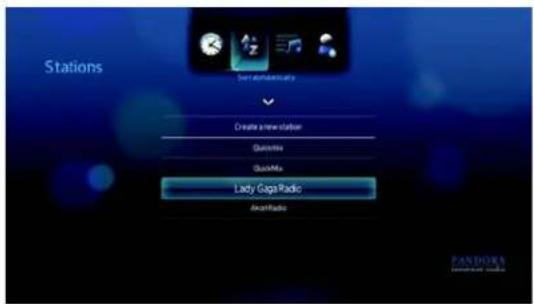 WESTERN DIGITAL TV Live - Sorting your Pandora Stations - 1