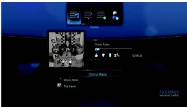 WESTERN DIGITAL TV Live - Pandora stations reminders - 5