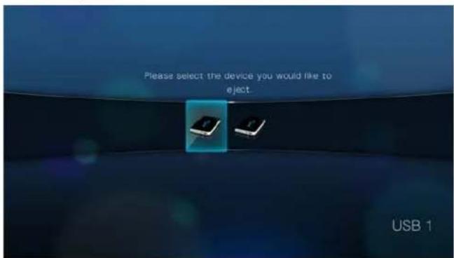WESTERN DIGITAL TV Live - Removing a USB Device - 1