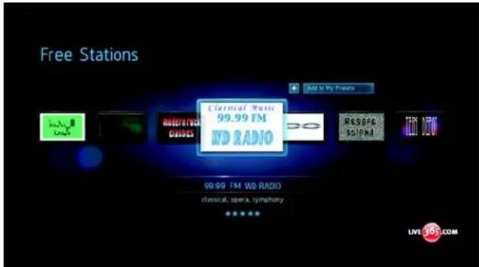WESTERN DIGITAL TV Live - Adding a Station to Your Preset List - 2