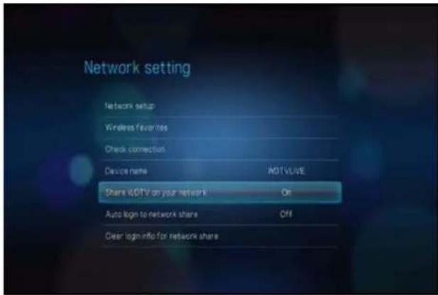 WESTERN DIGITAL TV Live - Enabling File Sharing on the Network Share (Samba Server) - 2