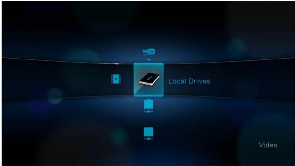 WESTERN DIGITAL TV Live - Using the WD TV HD Media Player Menu - 1