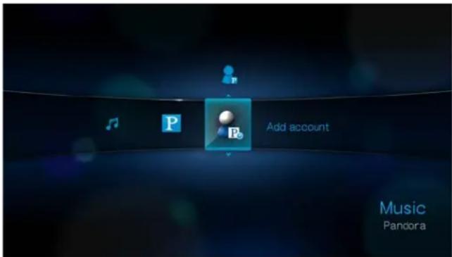 WESTERN DIGITAL TV Live - Signing in to Pandora for the first time - 1