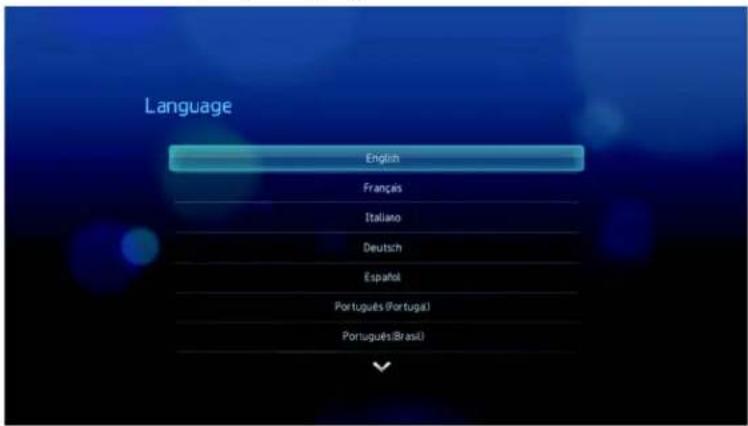 WESTERN DIGITAL TV Live - Language - 1