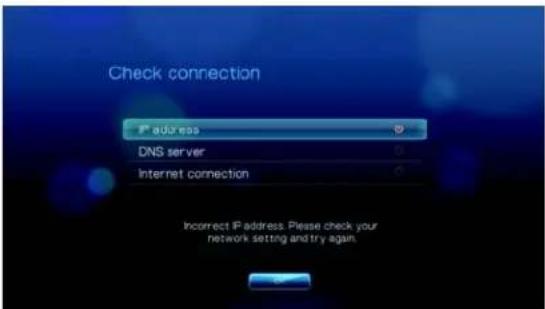 WESTERN DIGITAL TV Live - Checking the Network Connection - 3