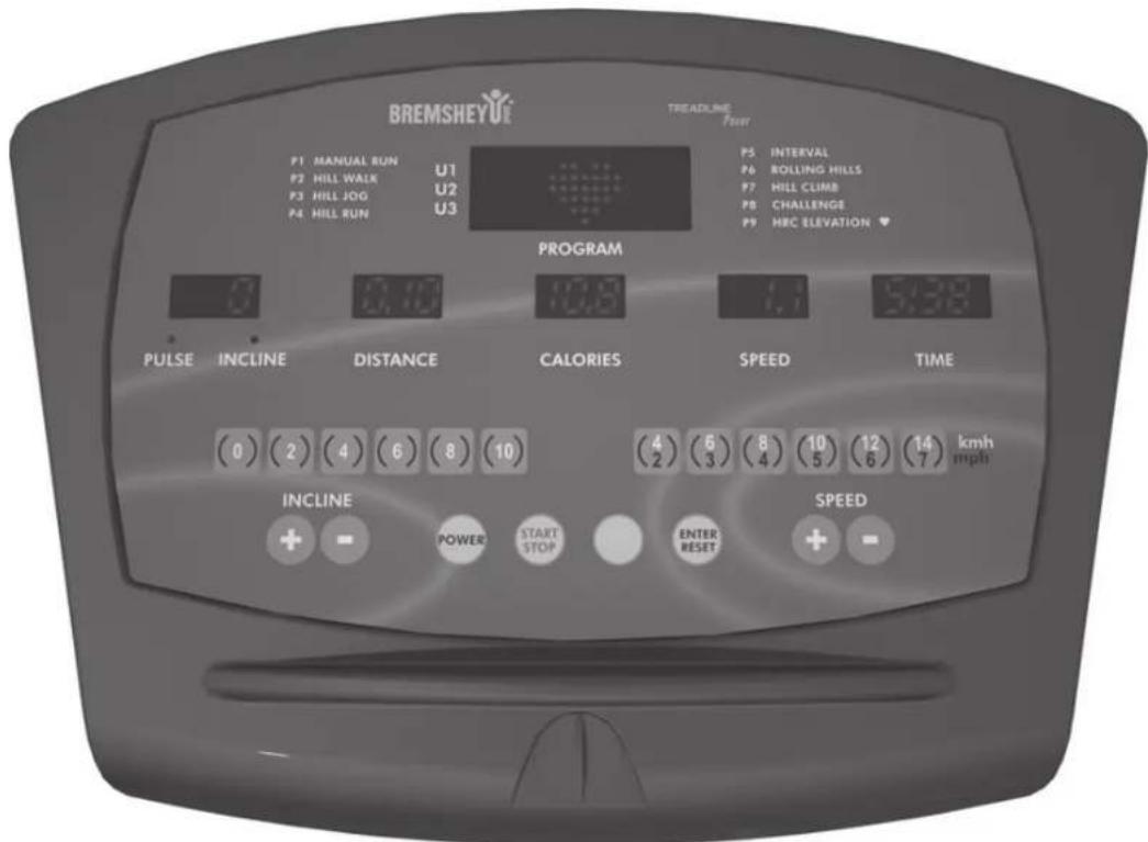 Bremshey Treadline Pacer - TEKNISET TIEDOT - 1