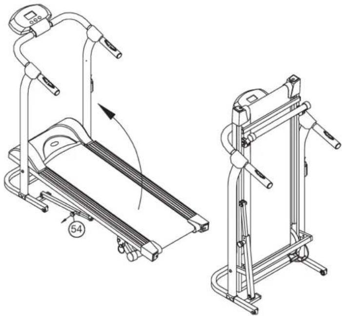 Christopeit Runner Pro Magnetic - Транспортировка беговой дорожки: - 1