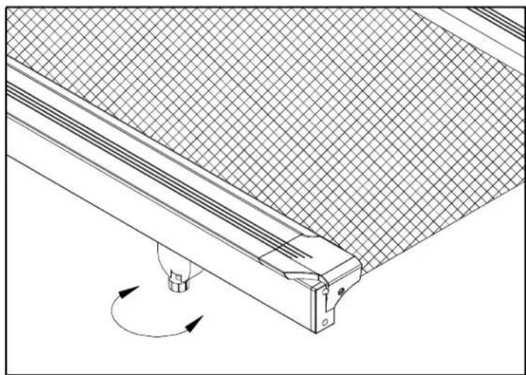 SportsArt 3110 - Floorleveladjustment - 1