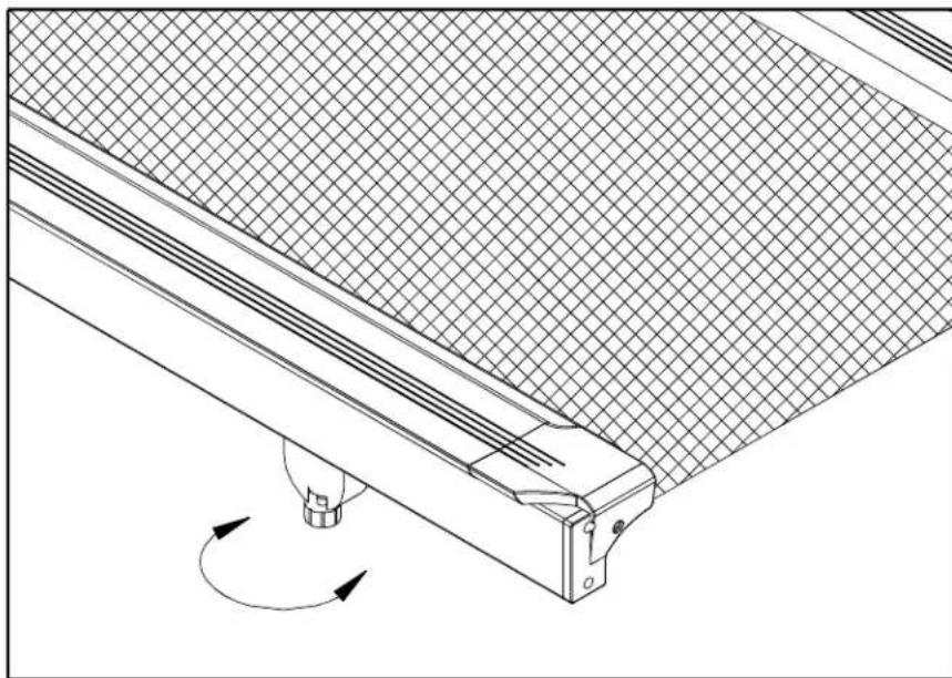 SportsArt 3108 - Floorleveladjustment - 1
