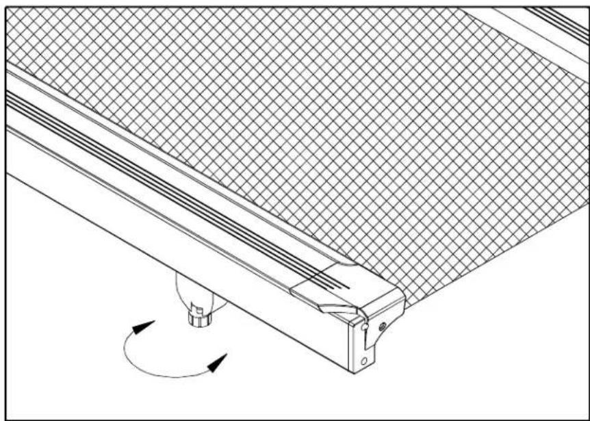 SportsArt 3106 - Floorleveladjustment - 1