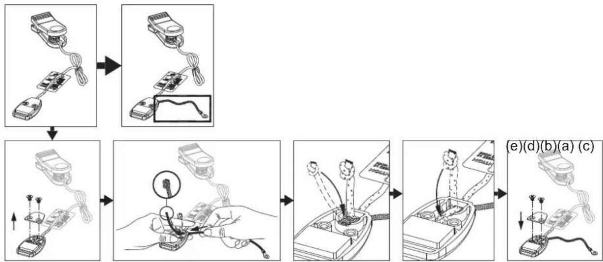 SportsArt T611 - STEP 8 Safety Key Cord Installation - 1