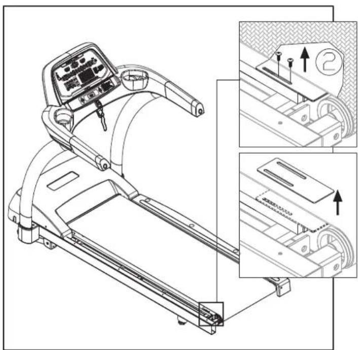 SportsArt T611 - MAINTENANCE Lubrication Prompt - 2