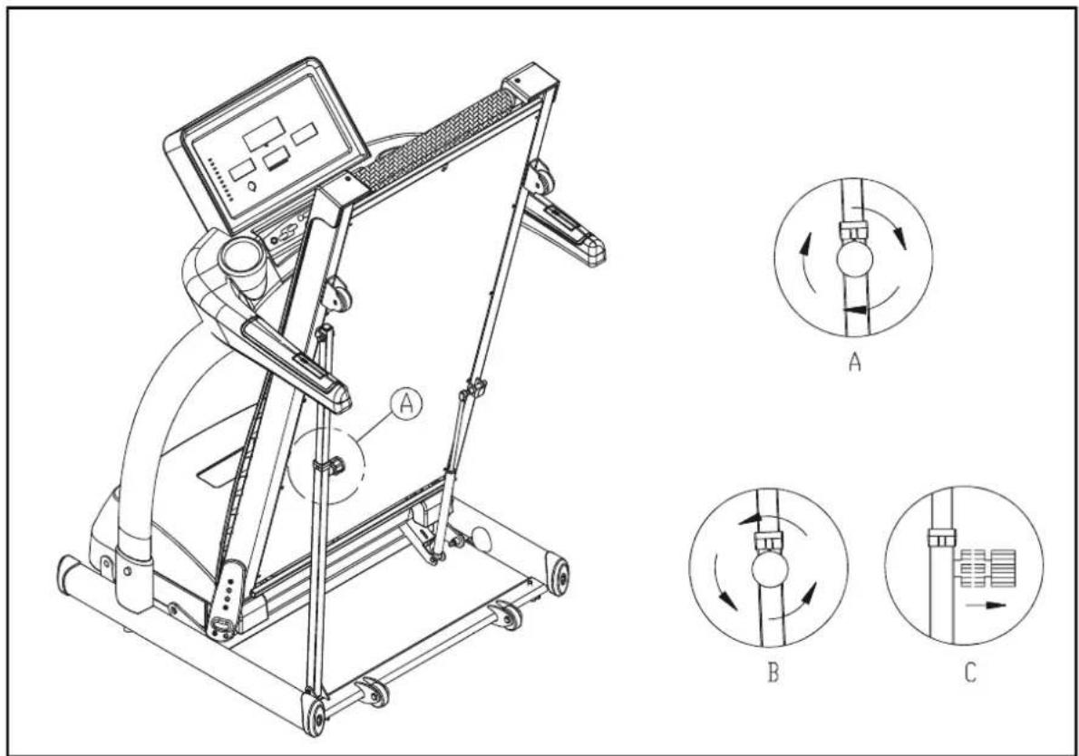 SportsArt TR20F - FOLDING AND UNFOLDING THE TREADMILL - 1