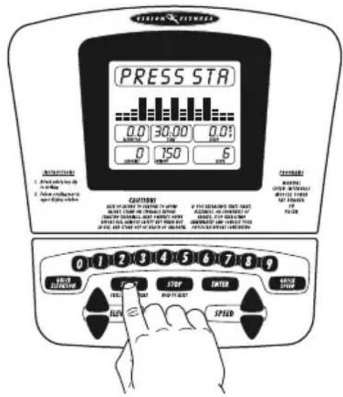 Vision Fitness T1450 - STARTING - 1