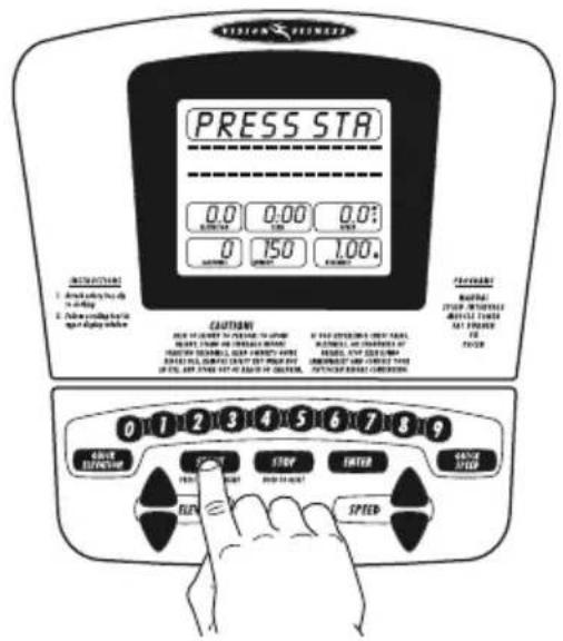 Vision Fitness T1450 - STARTING - 1