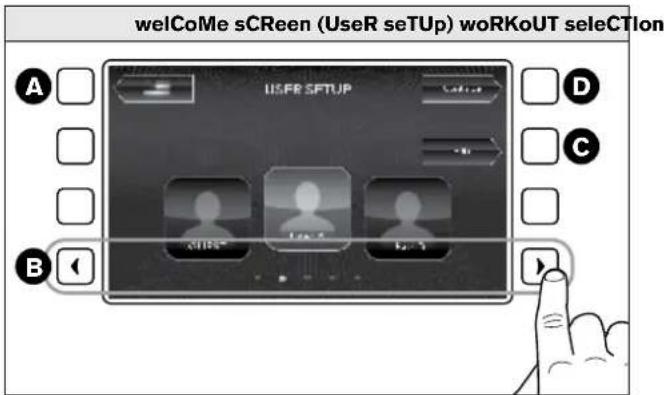 Vision Fitness TF20 Classic - eleGAnT Display operation - 1