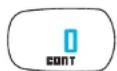 ASICS AP01 - Setting of contrast (CONT) - 1