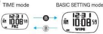 ASICS AP01 - BASIC SETTING Mode - 2