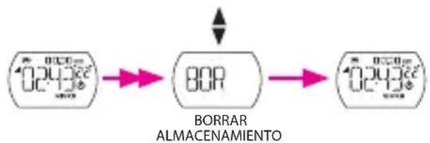Bryton Cardio 30 - Borrar almacenamiento - 1