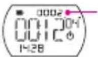 Bryton Cardio 30 - Stopwatch gebruiken - 1
