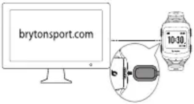 Bryton Cardio 40 - Connexion, synchro et chargement - 1