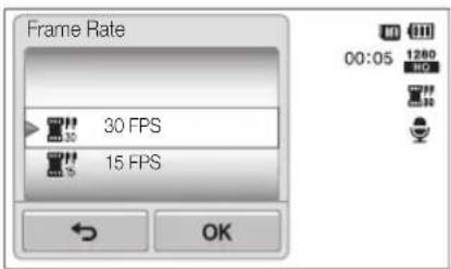 INVENTUM SH100 - Setting the video quality - 1